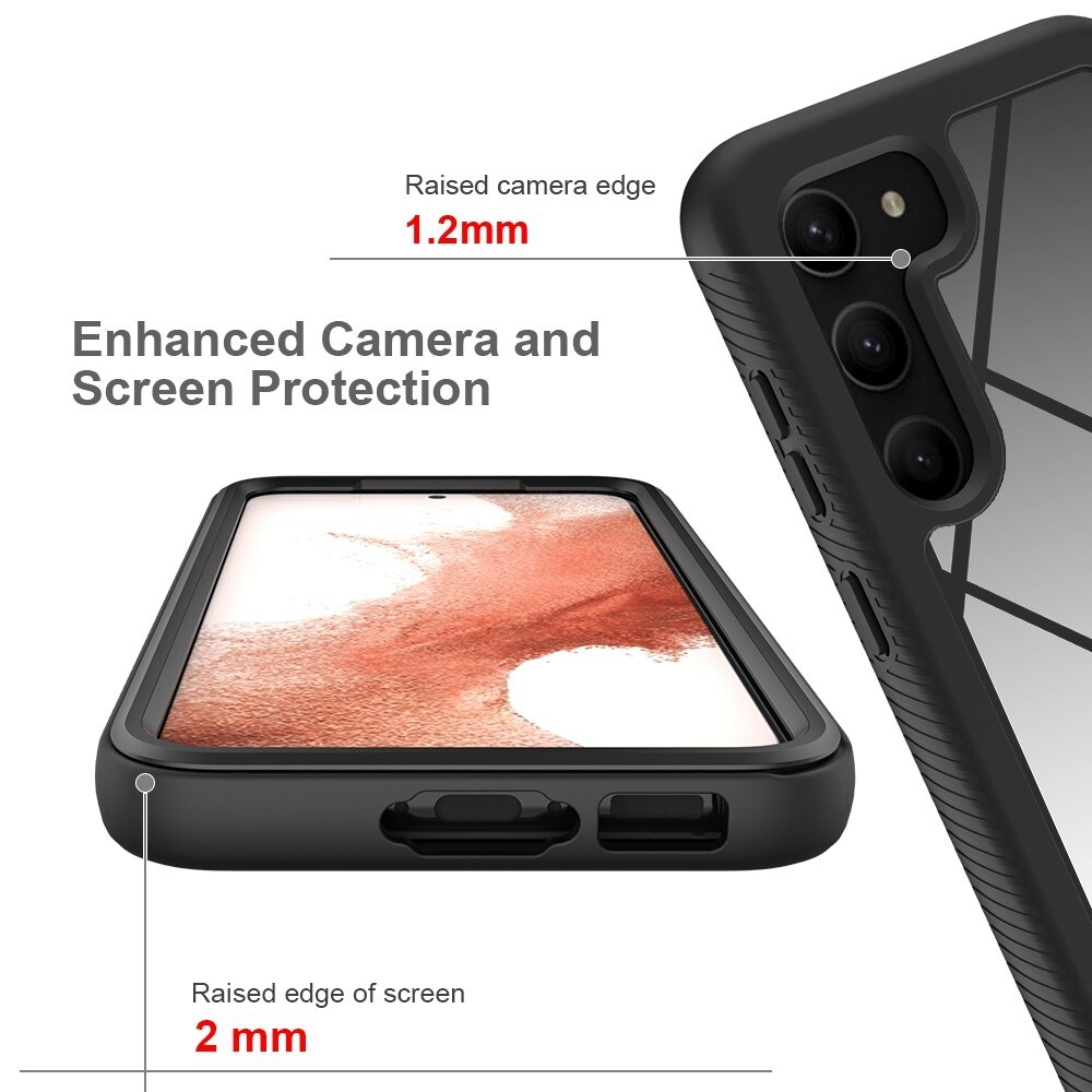 Samsung Galaxy S23 Plus Mobilcover Full Protection, Sort