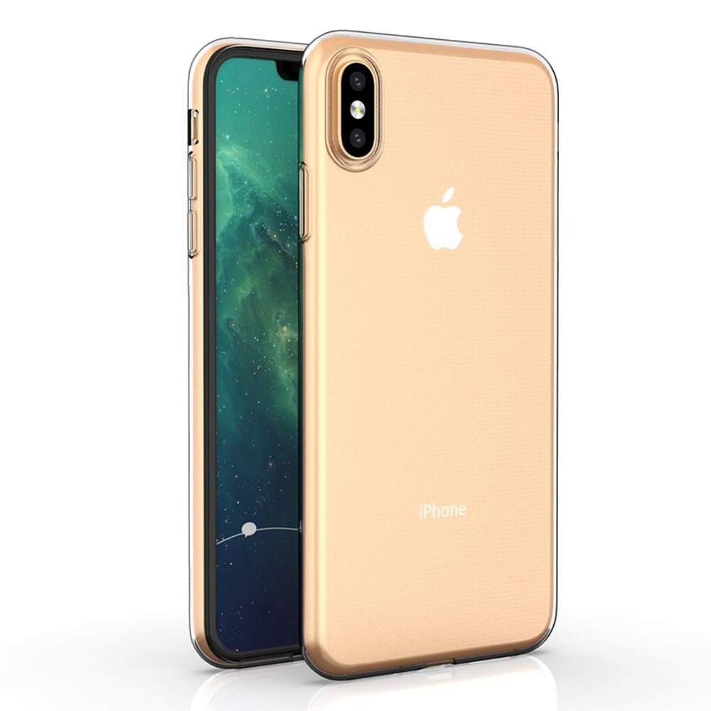 iPhone X/XS Tyndt TPU-cover, Gennemsigtig