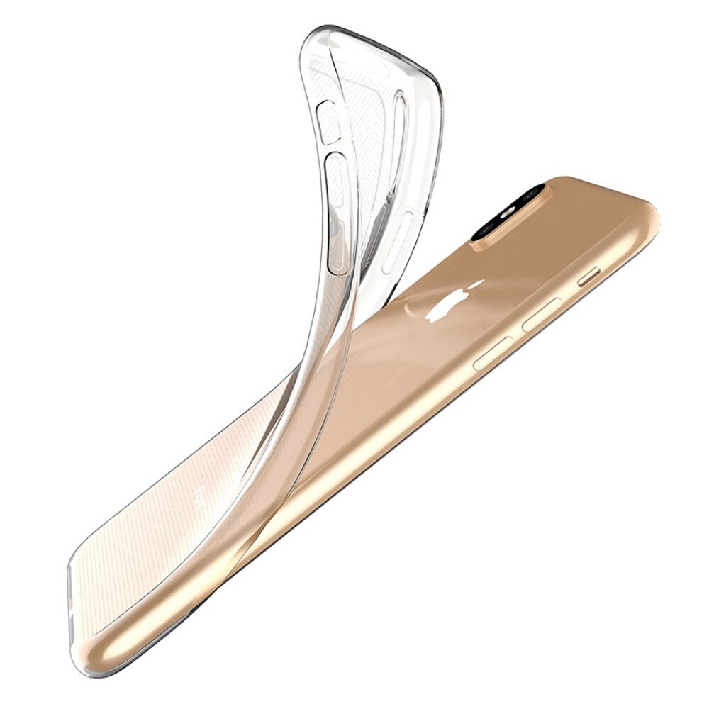 iPhone X/XS Tyndt TPU-cover, Gennemsigtig