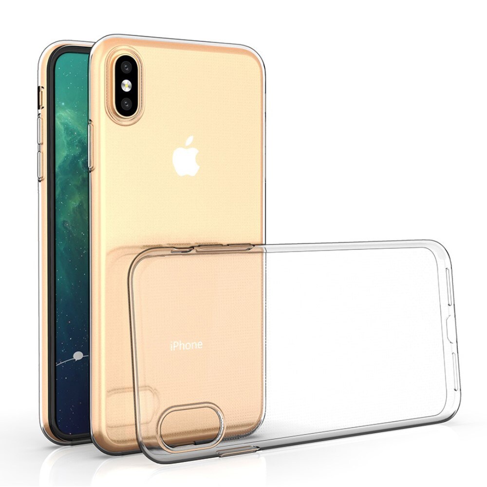 iPhone X/XS Tyndt TPU-cover, Gennemsigtig