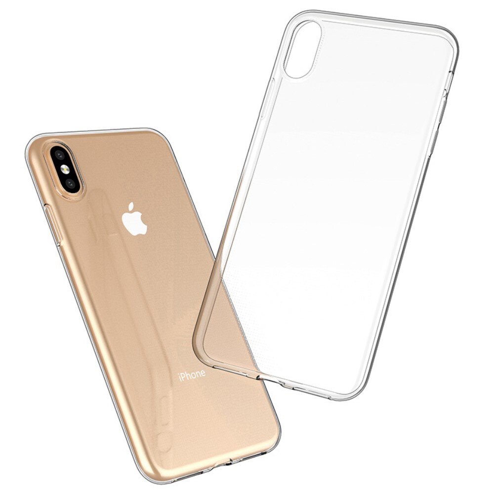 iPhone X/XS Tyndt TPU-cover, Gennemsigtig
