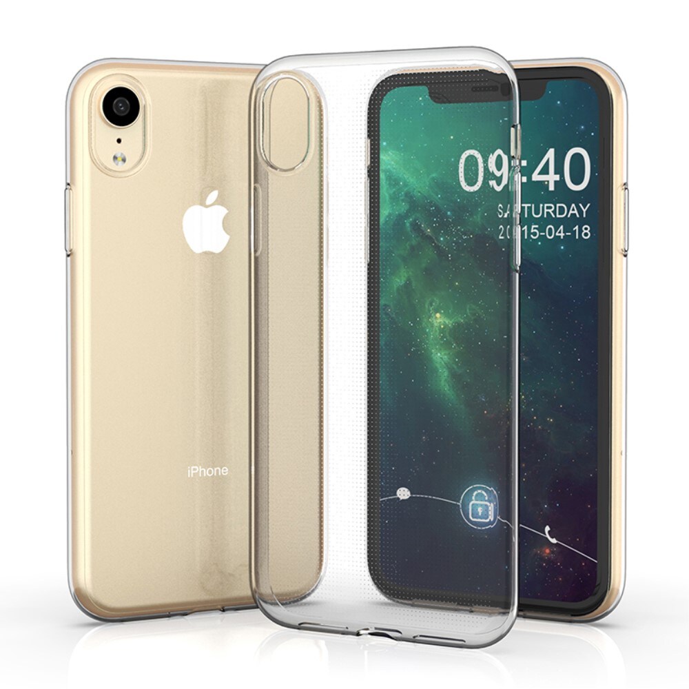iPhone Xr Tyndt TPU-cover, Gennemsigtig