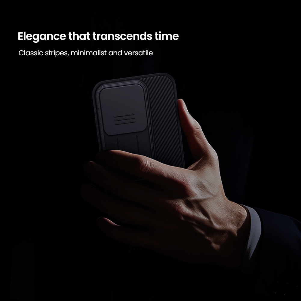  OnePlus 15 Cover med kamerabeskyttelse - CamShield, Sort