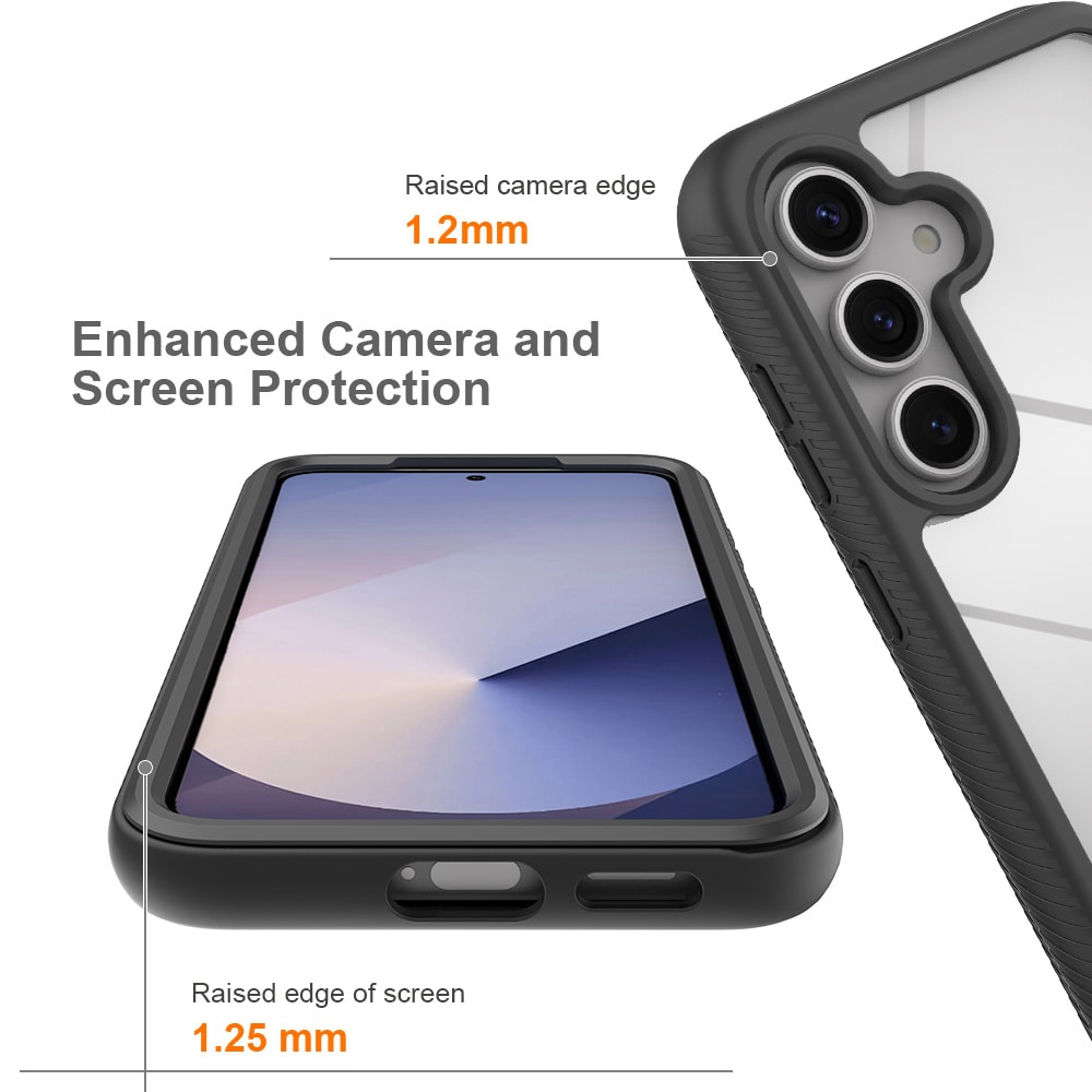 Samsung Galaxy A37 Mobilcover Full Protection, Sort