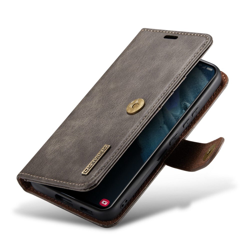 Samsung Galaxy S23 Pungetui med aftageligt cover, Brown