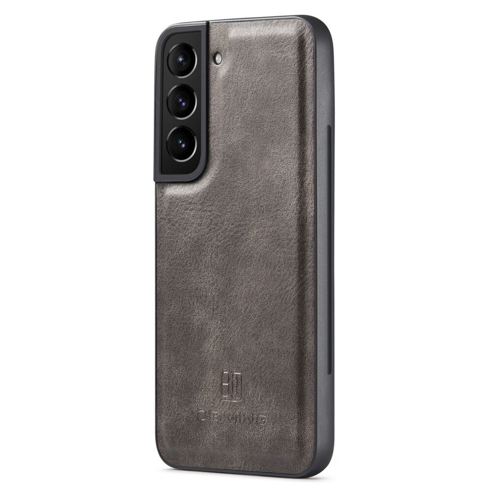 Samsung Galaxy S23 Pungetui med aftageligt cover, Brown