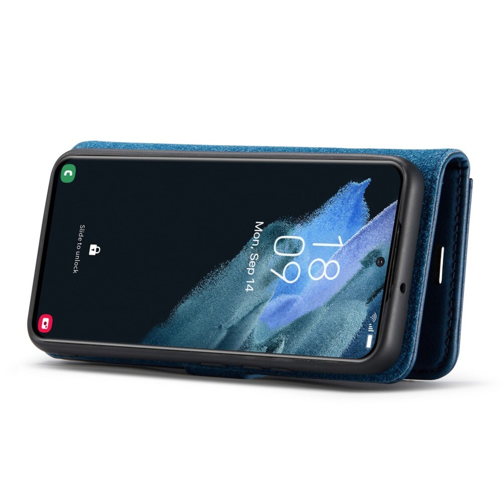 Samsung Galaxy S23 Pungetui med aftageligt cover, Blue