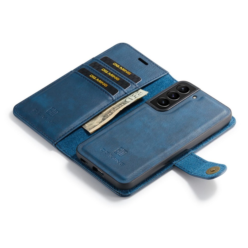 Samsung Galaxy S23 Pungetui med aftageligt cover, Blue