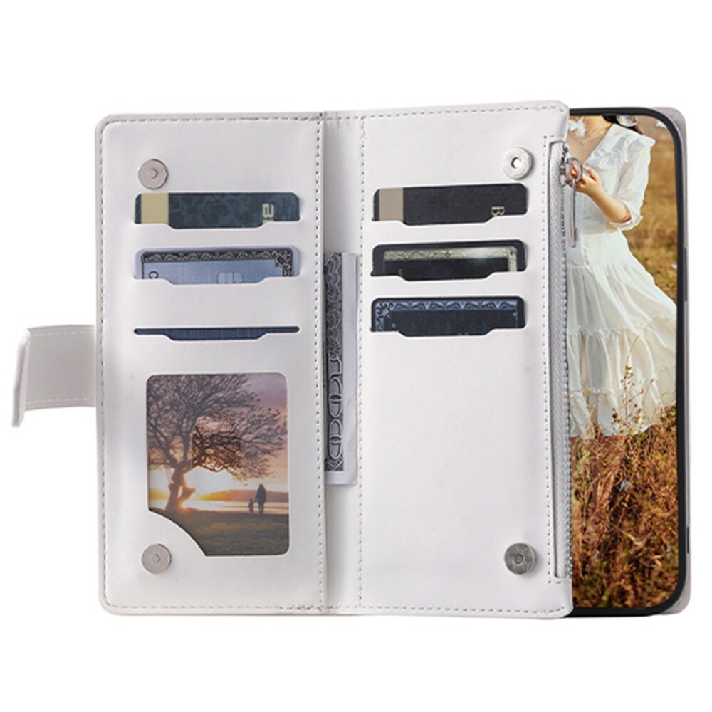 Samsung Galaxy S23 Quiltet pungtaske, Hvid