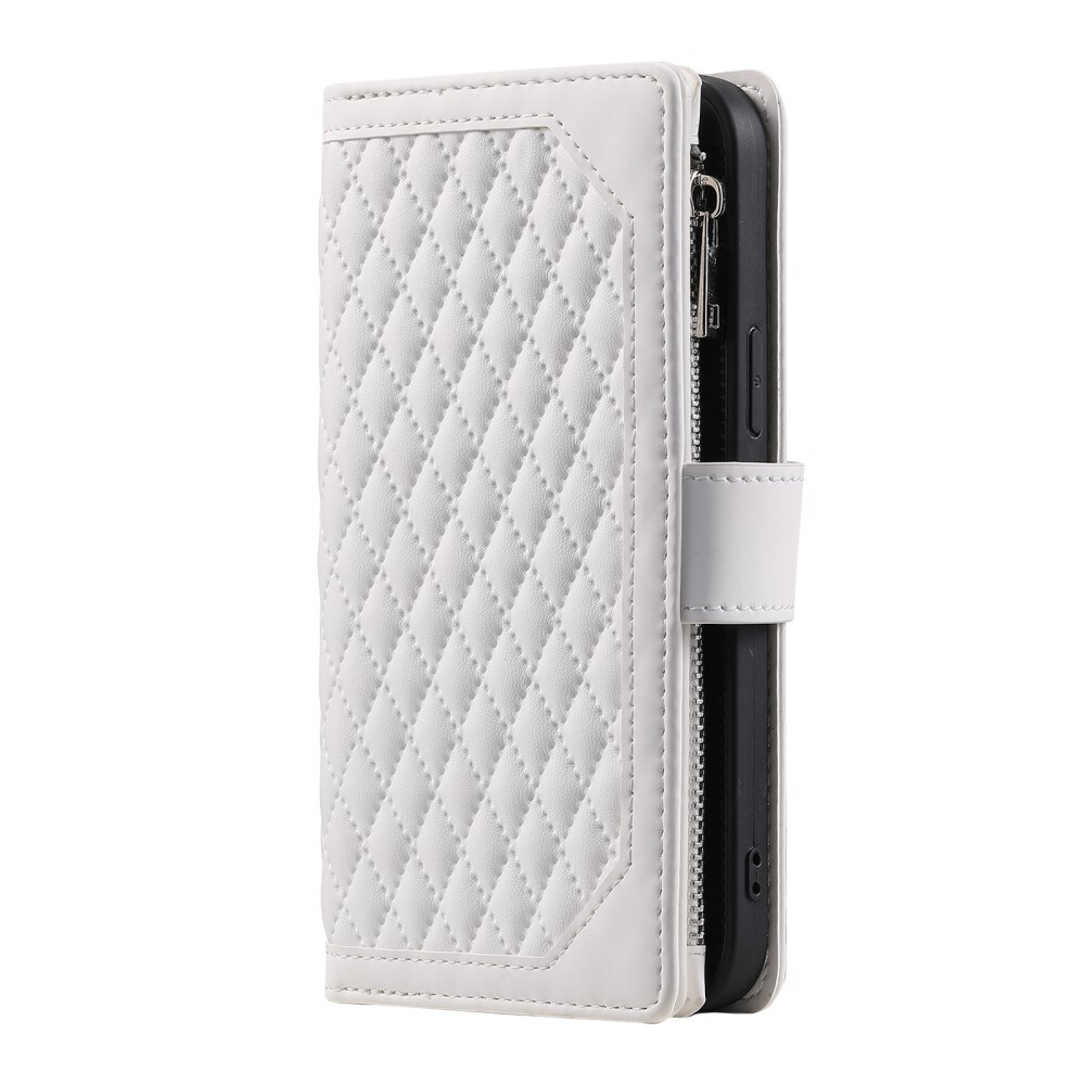 Samsung Galaxy S23 Quiltet pungtaske, Hvid