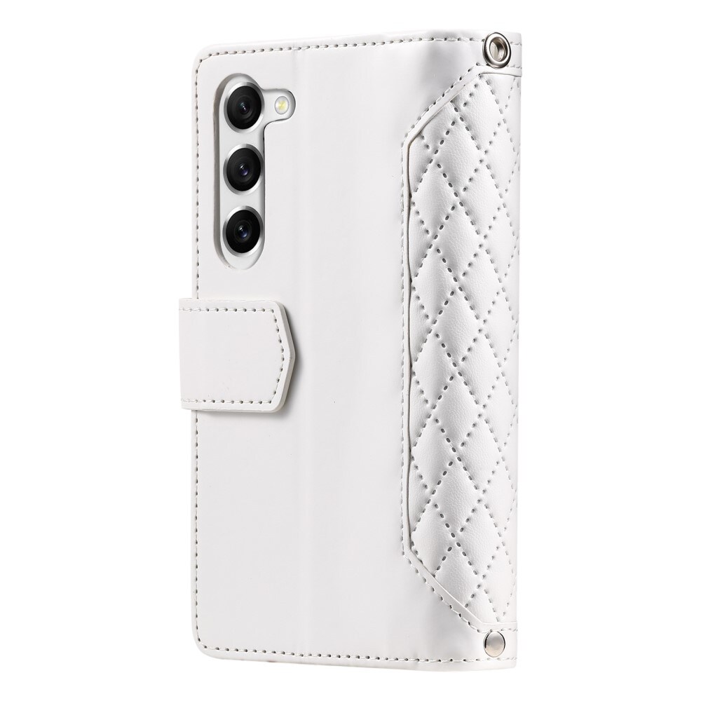 Samsung Galaxy S23 Quiltet pungtaske, Hvid