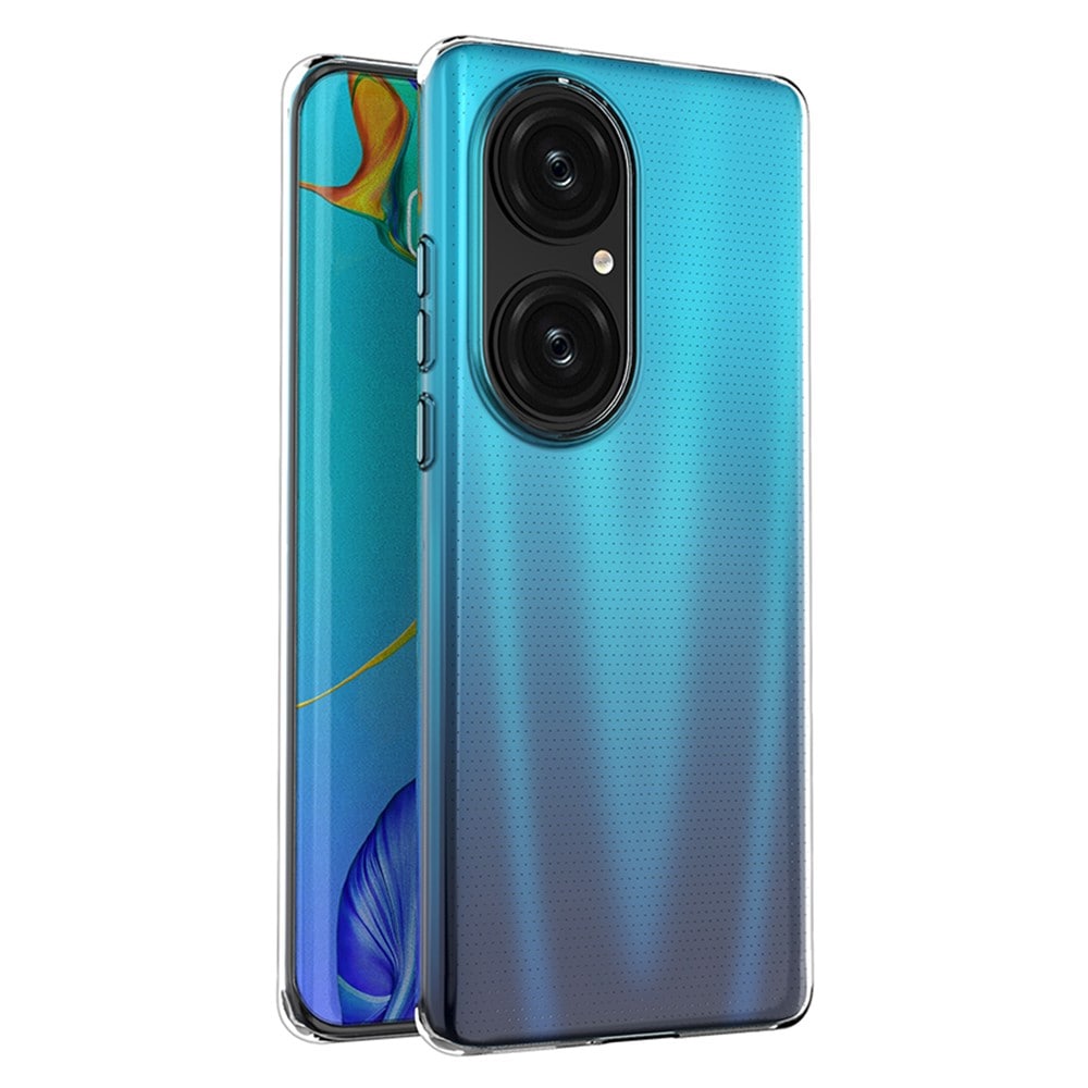 Huawei P50 Pro Tyndt TPU-cover, Gennemsigtig