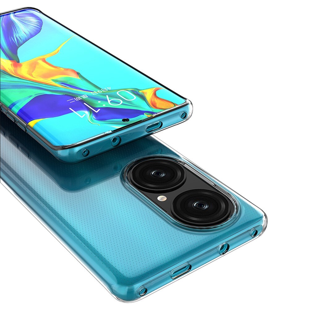 Huawei P50 Pro Tyndt TPU-cover, Gennemsigtig