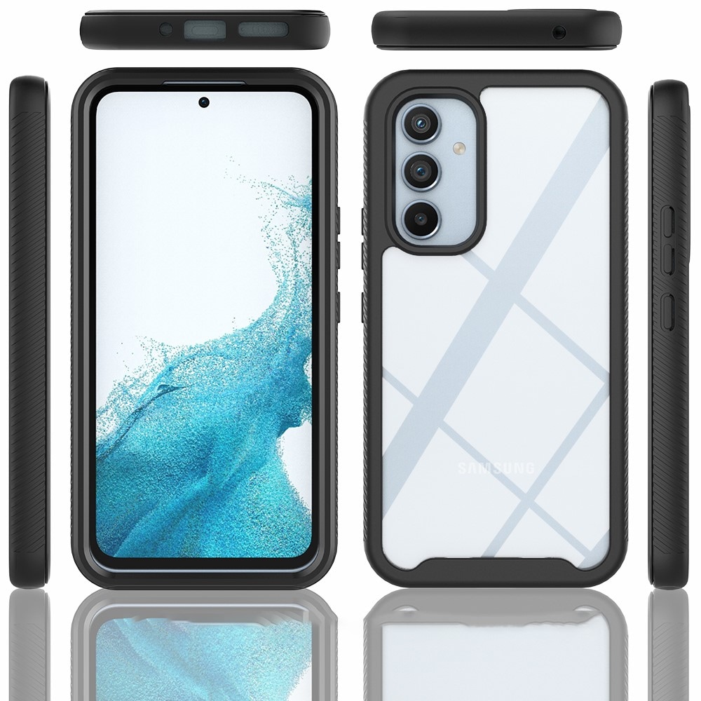 Samsung Galaxy A54 Mobilcover med beskyttelsesramme, Sort