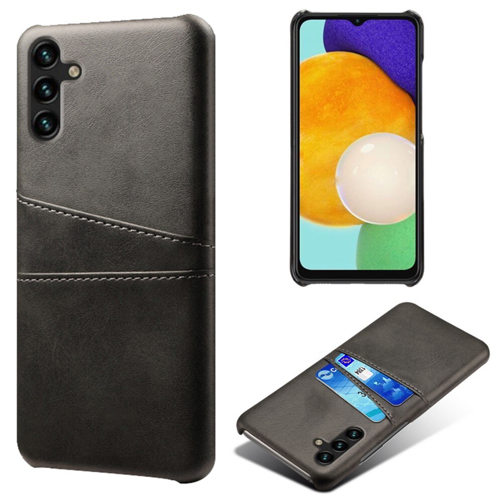 Samsung Galaxy A54 Smart cover med 2 kortholdere, Sort