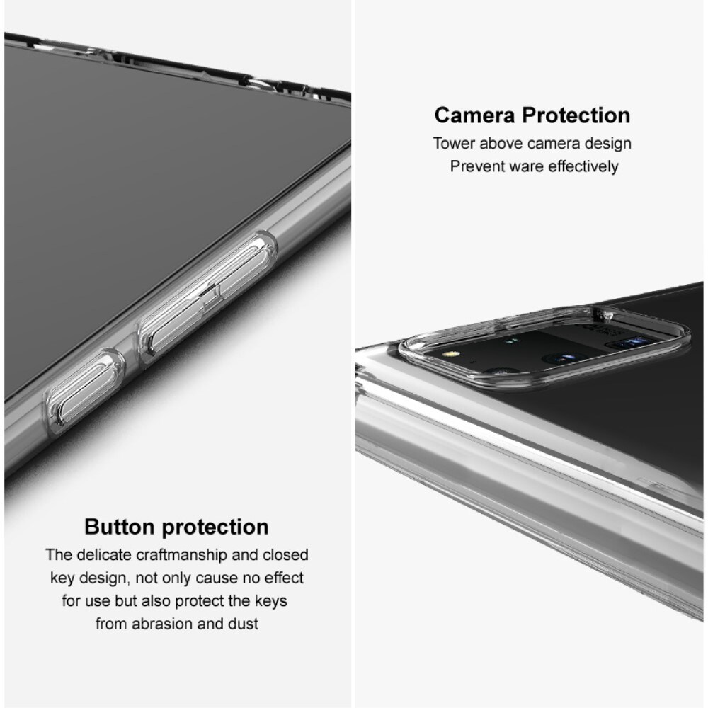 Motorola Edge 40 Pro Cover i TPU, Gennemsigtig