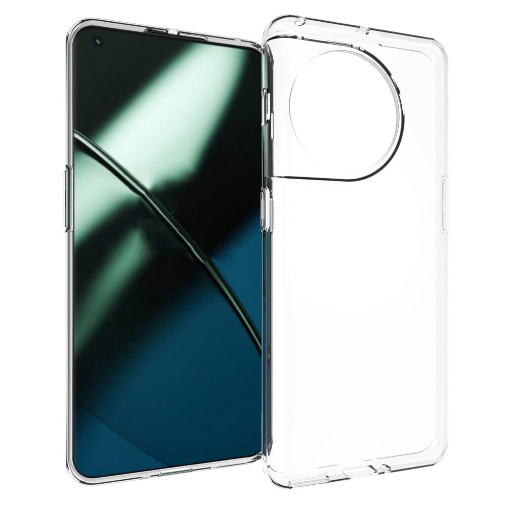  OnePlus 11 Tyndt TPU-cover, Gennemsigtig