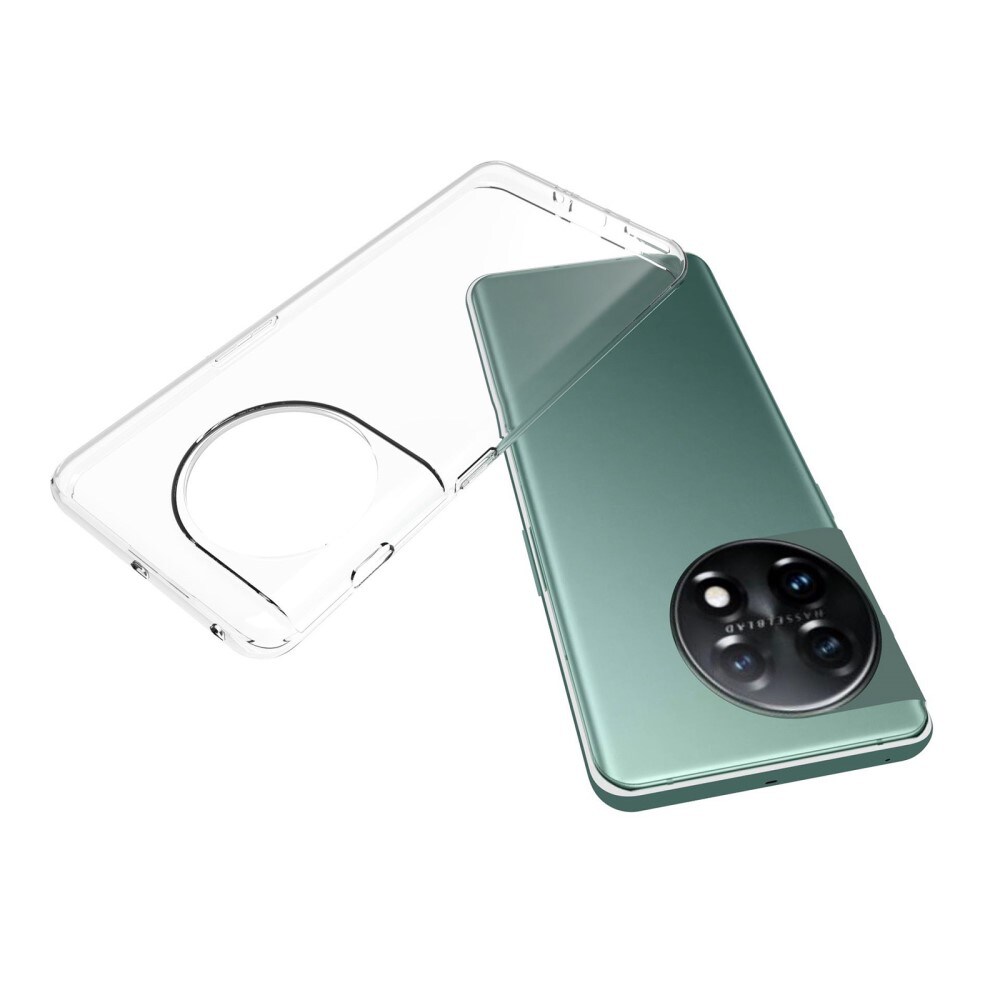  OnePlus 11 Tyndt TPU-cover, Gennemsigtig