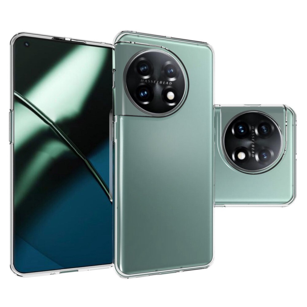  OnePlus 11 Tyndt TPU-cover, Gennemsigtig