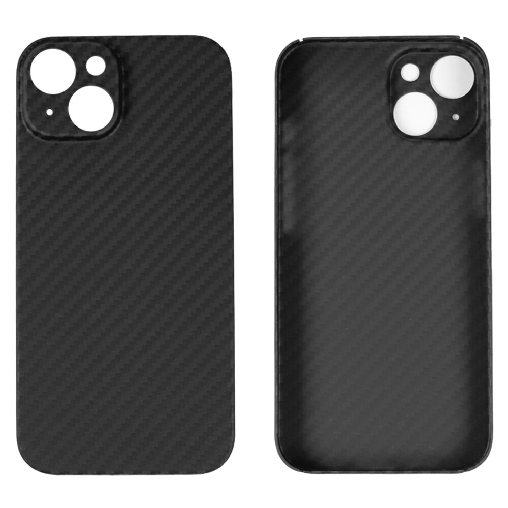 iPhone 13 Slankt cover i aramidfiber, Sort