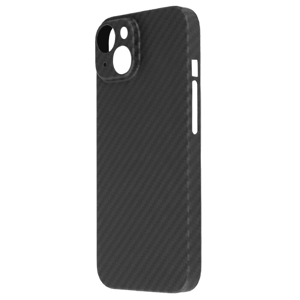 iPhone 13 Slankt cover i aramidfiber, Sort