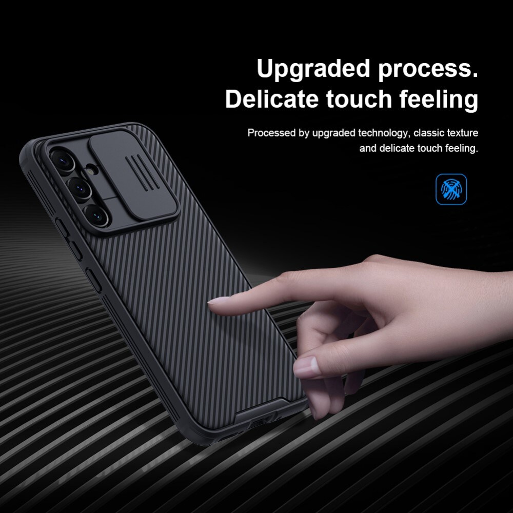 Samsung Galaxy A54 Cover med kamerabeskyttelse - CamShield, Sort