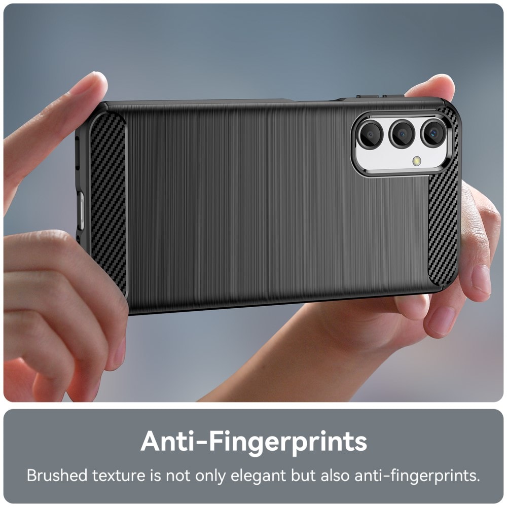 Samsung Galaxy A24 TPU-cover Brushed, Sort