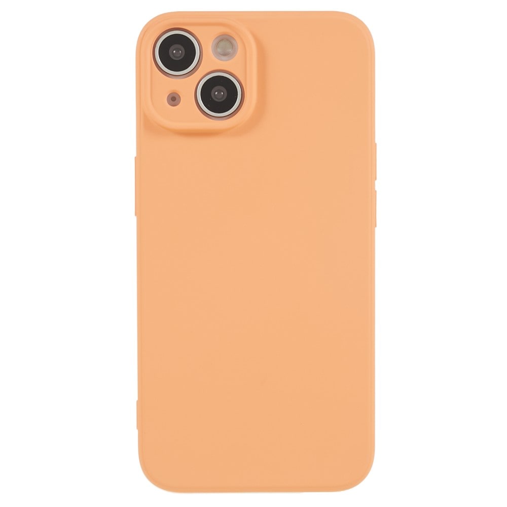 iPhone 14 Mobilcover i TPU, Orange