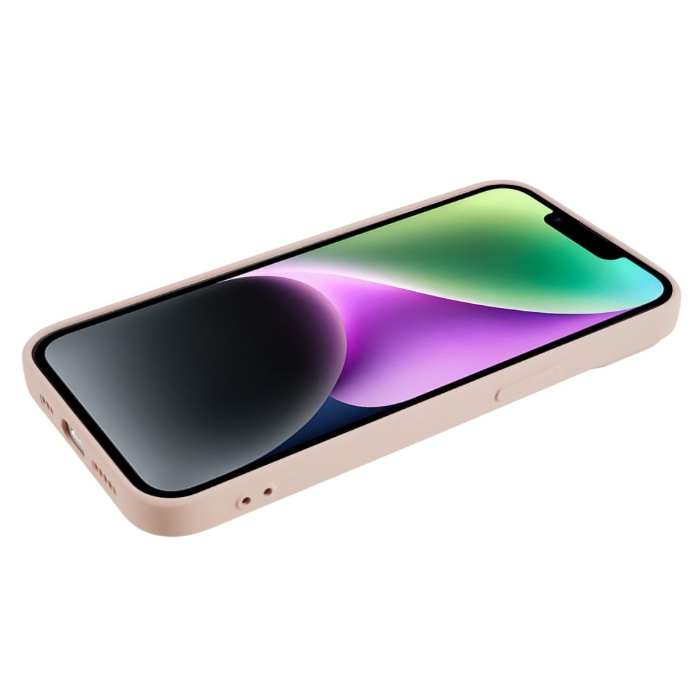 iPhone 14 Mobilcover i TPU, Lyserød