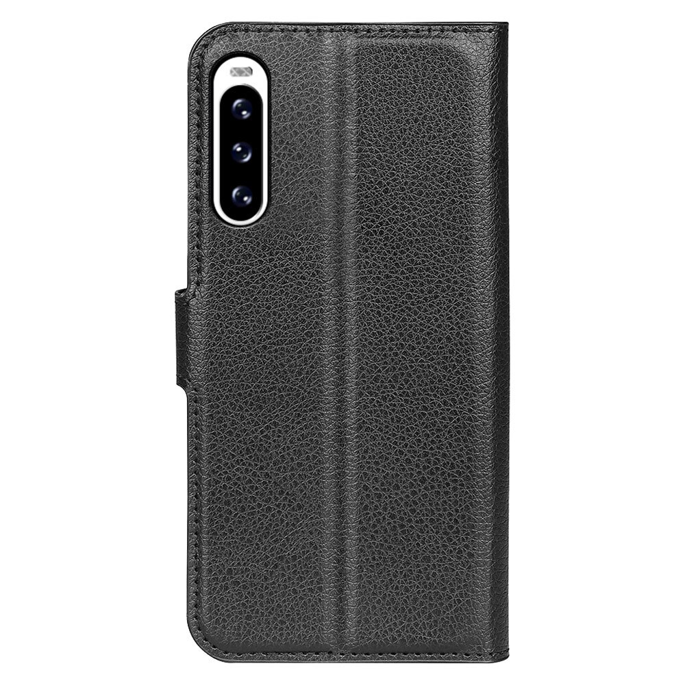 Sony Xperia 10 V Enkelt mobiletui, Sort