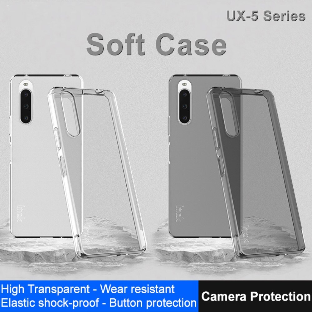 Sony Xperia 10 V Cover i TPU, Gennemsigtig