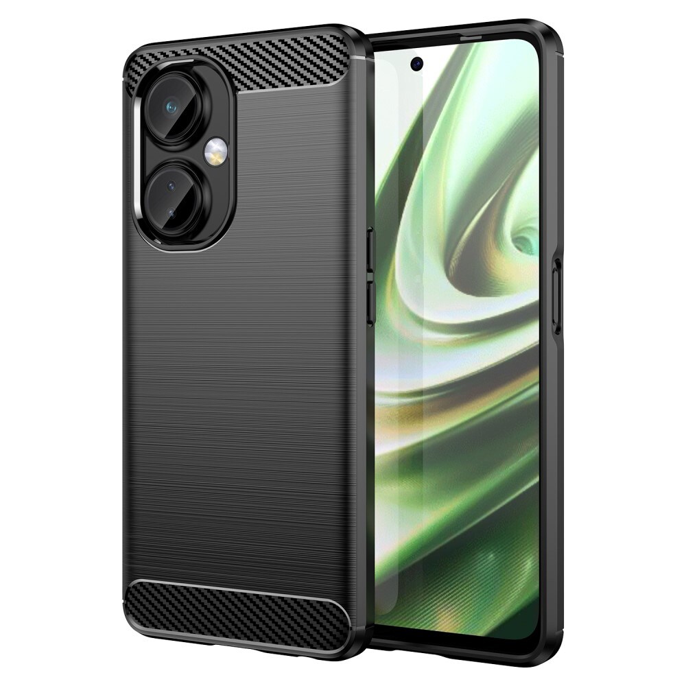  OnePlus Nord CE 3 Lite TPU-cover Brushed, Sort