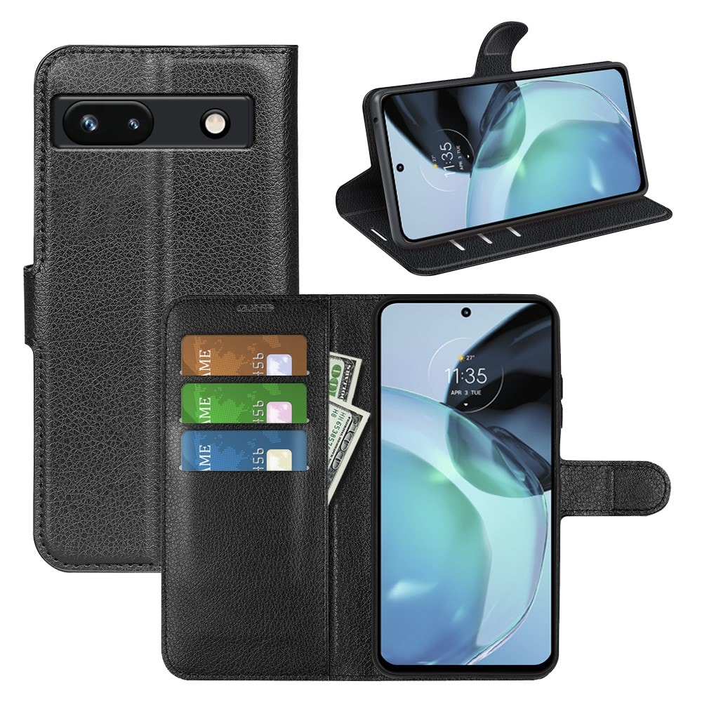 Google Pixel 7a Enkelt mobiletui, Sort