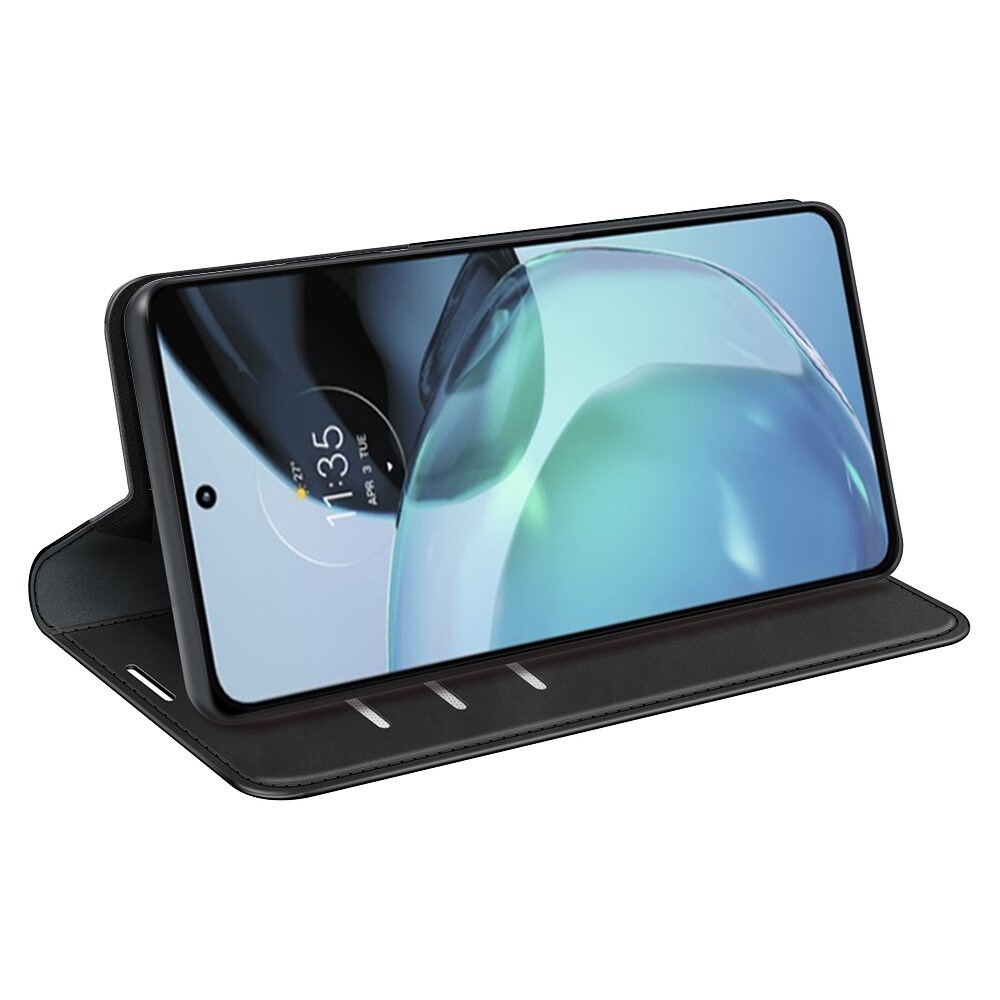 Google Pixel 7a Slankt etui med kortholder, Sort