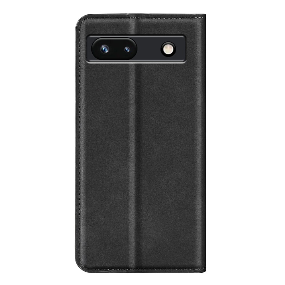 Google Pixel 7a Slankt etui med kortholder, Sort