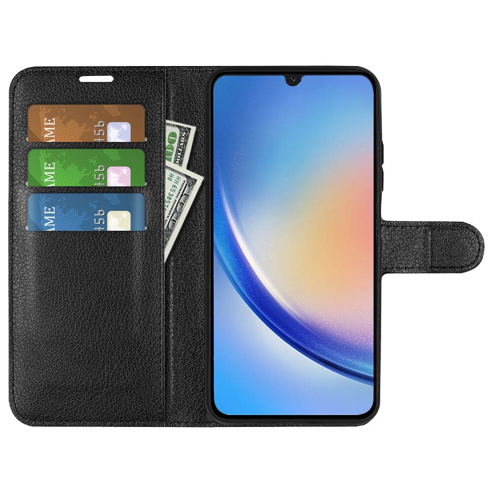 Samsung Galaxy A24 Enkelt mobiletui, Sort