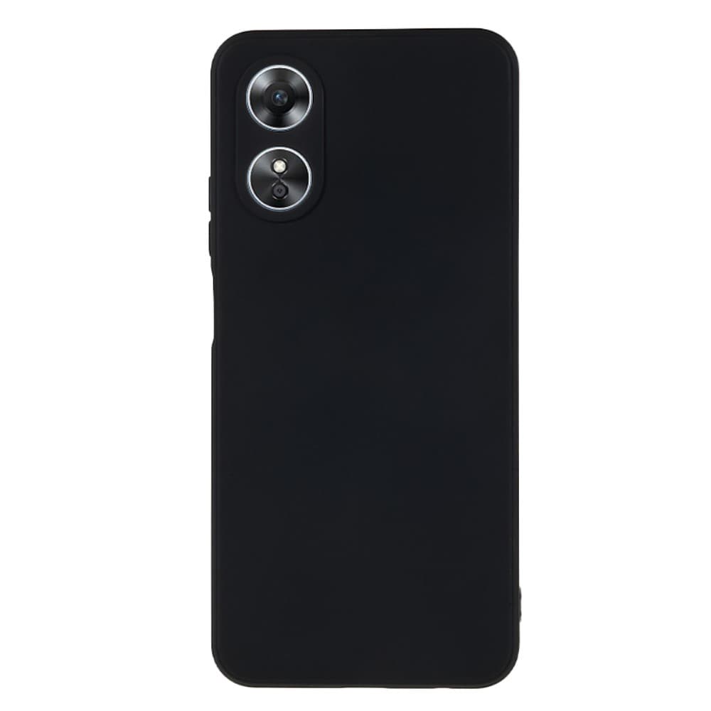Oppo A17 Mobilcover i TPU, Sort