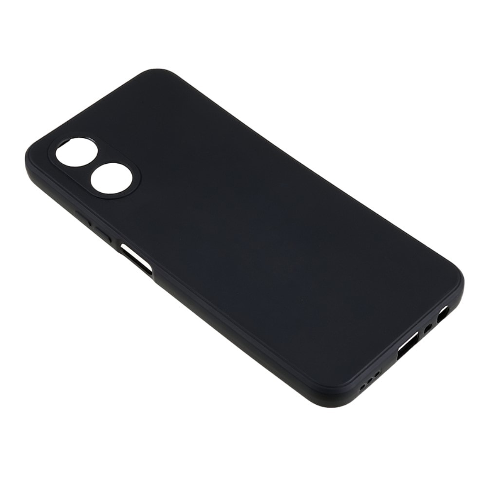 Oppo A17 Mobilcover i TPU, Sort