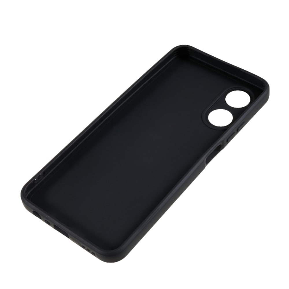 Oppo A17 Mobilcover i TPU, Sort