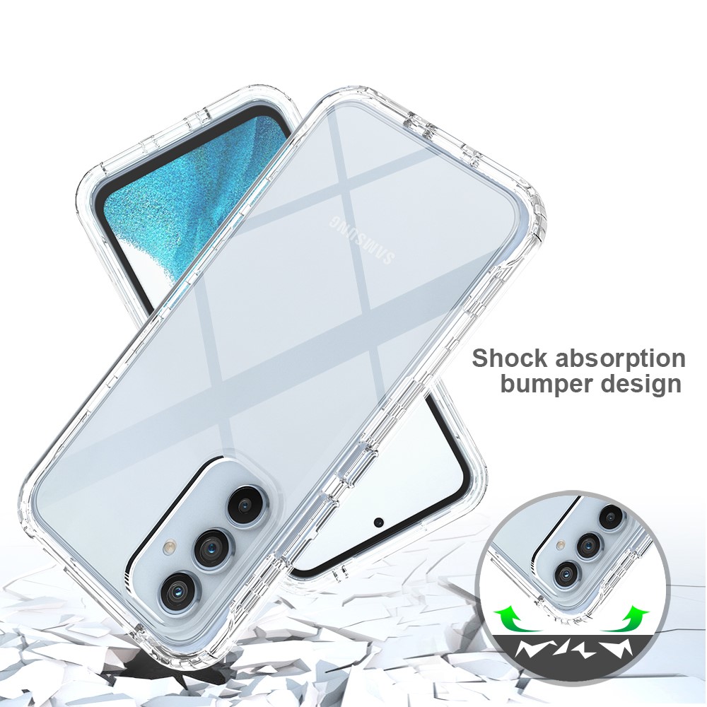 Samsung Galaxy A54 Mobilcover Full Protection, Gennemsigtig