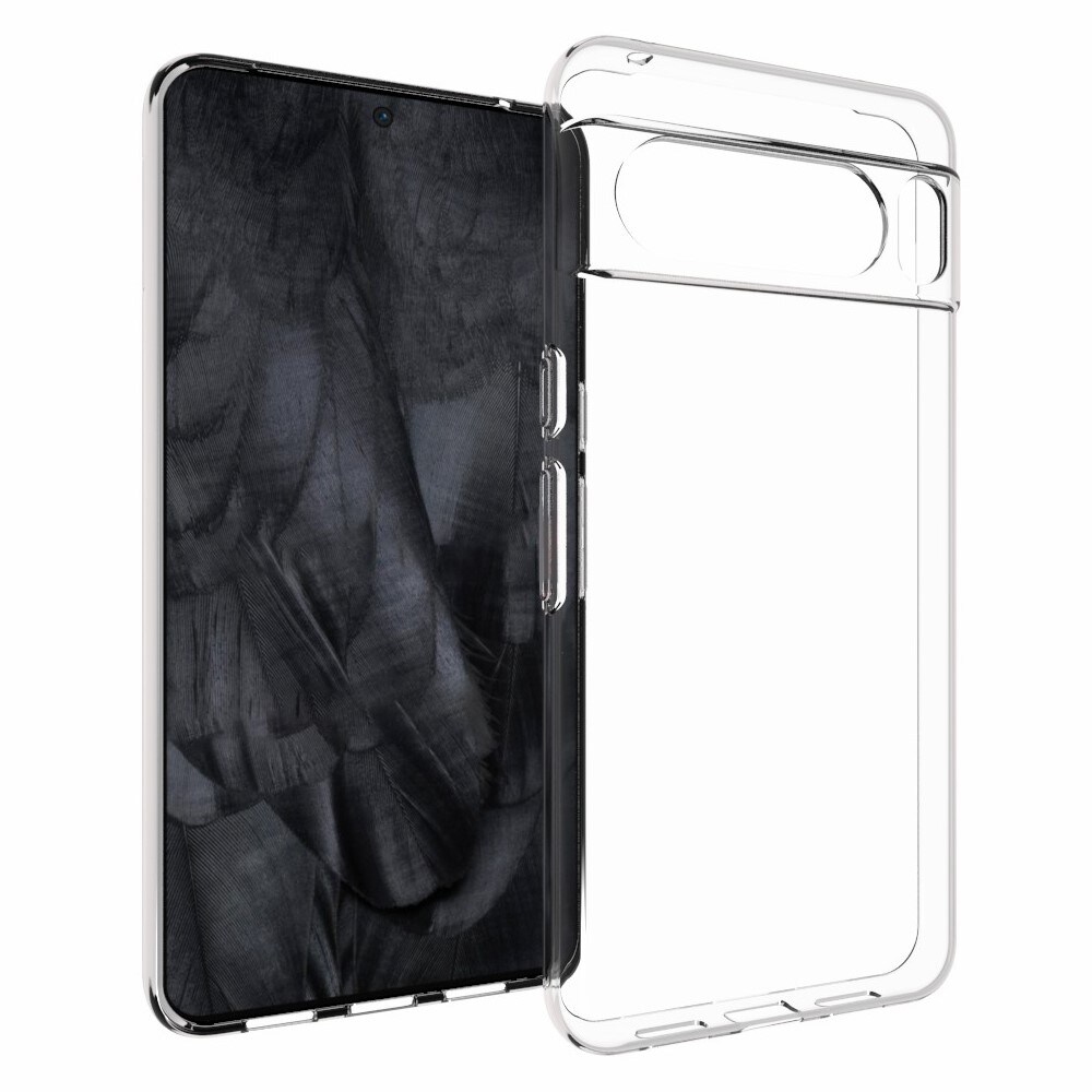 Google Pixel 8 Pro Tyndt TPU-cover, Gennemsigtig
