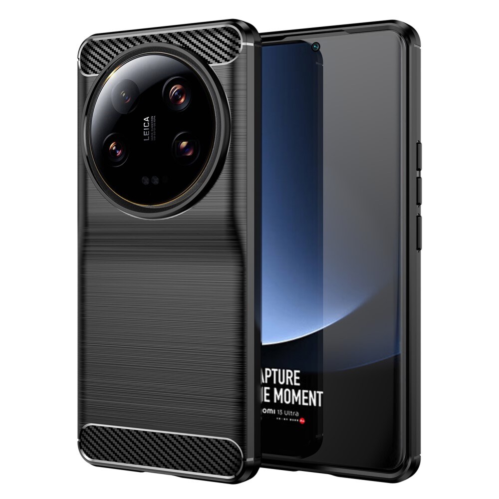 Xiaomi 13 Ultra TPU-cover Brushed, Sort