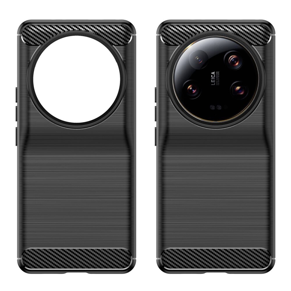 Xiaomi 13 Ultra TPU-cover Brushed, Sort