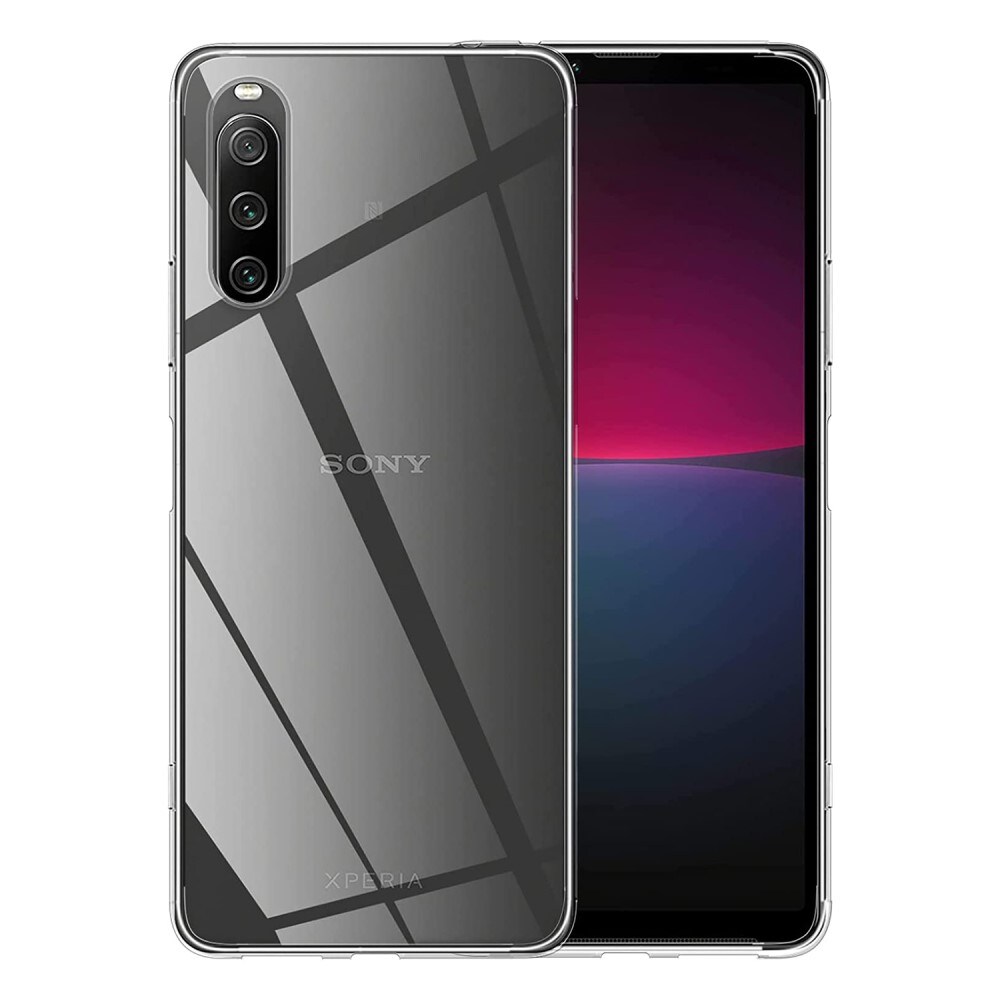 Sony Xperia 10 V Tyndt TPU-cover, Gennemsigtig