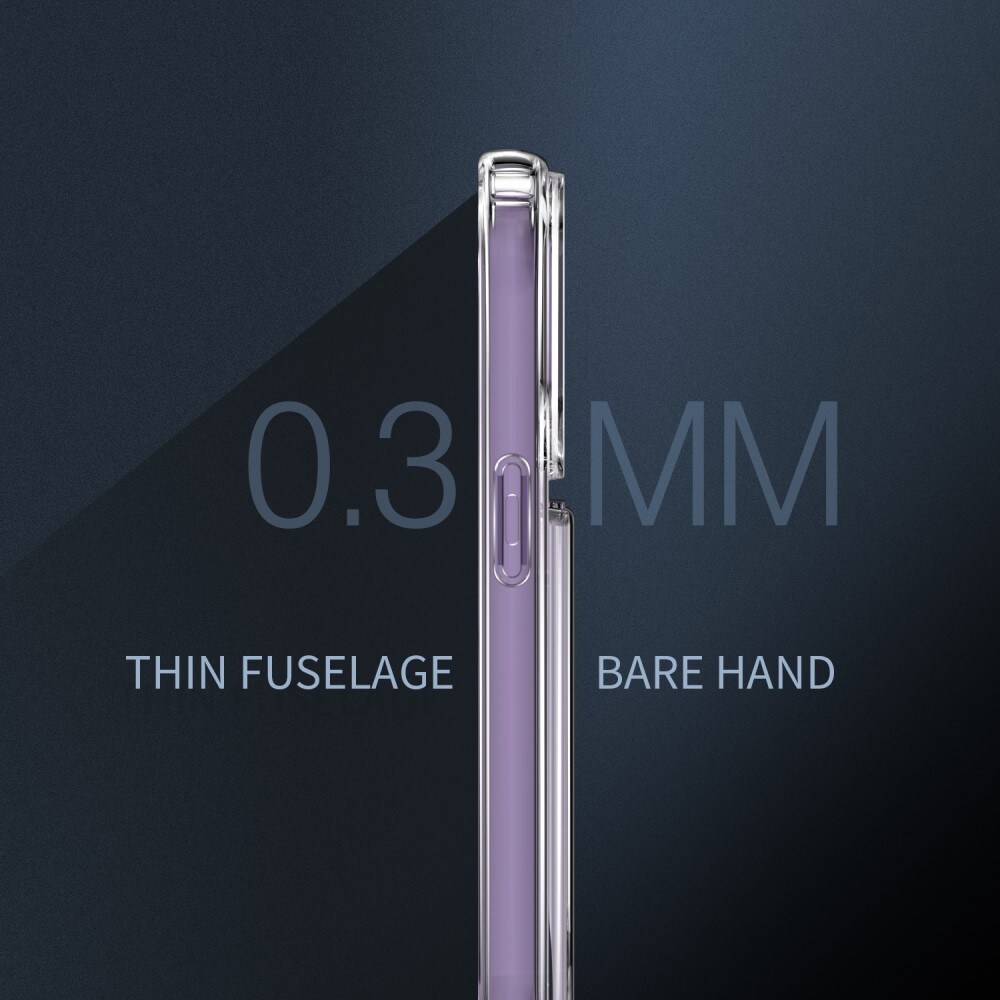 iPhone 12 Pro Max Hybridcover med indbygget kortholder, Gennemsigtig