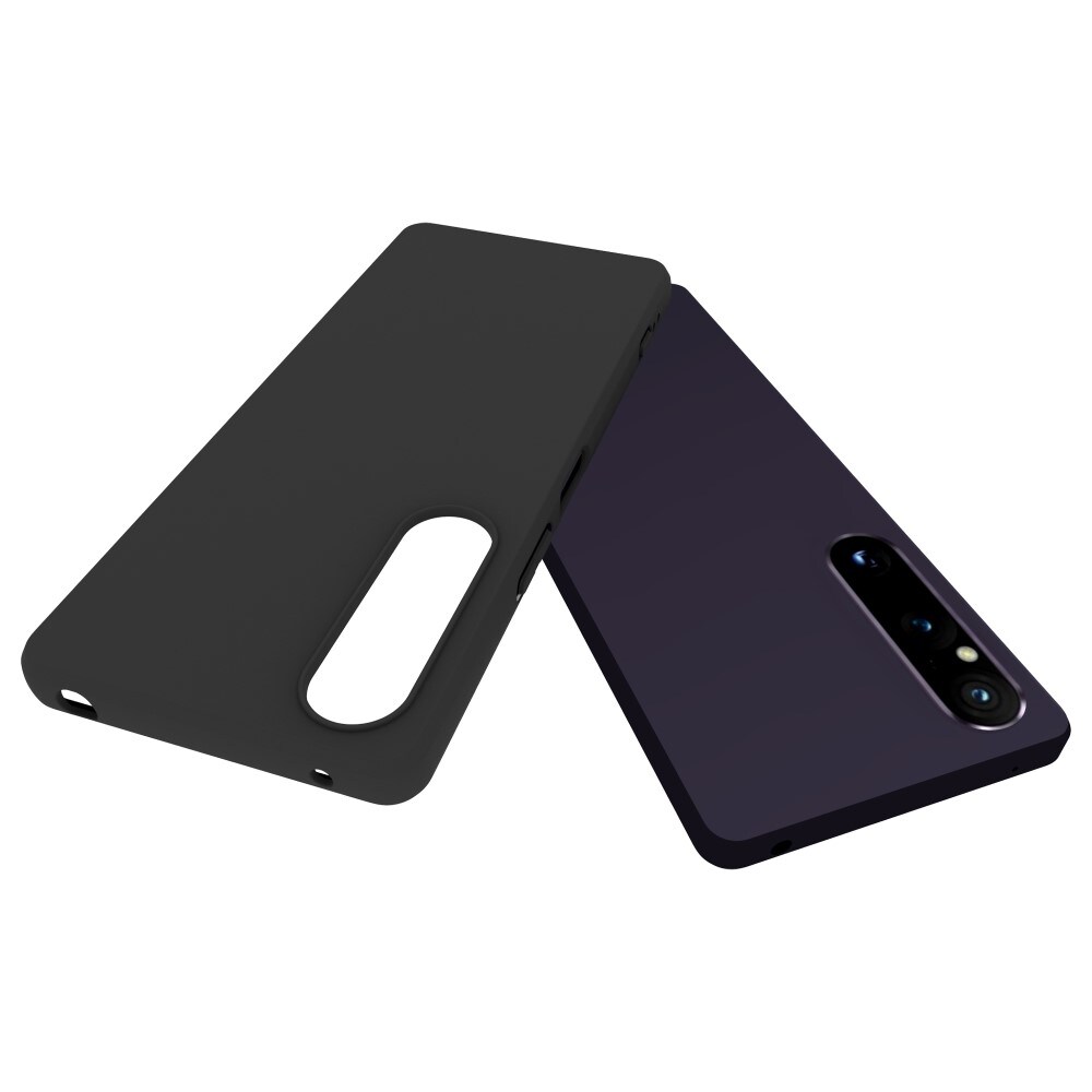 Sony Xperia 1 V Mobilcover i TPU, Sort