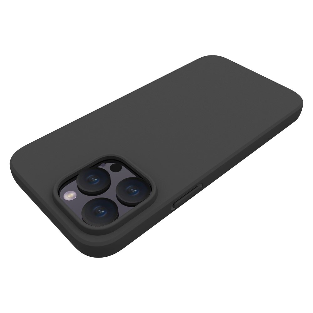 iPhone 15 Pro Max Mobilcover i TPU, Sort