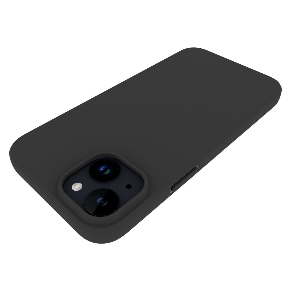 iPhone 15 Mobilcover i TPU, Sort
