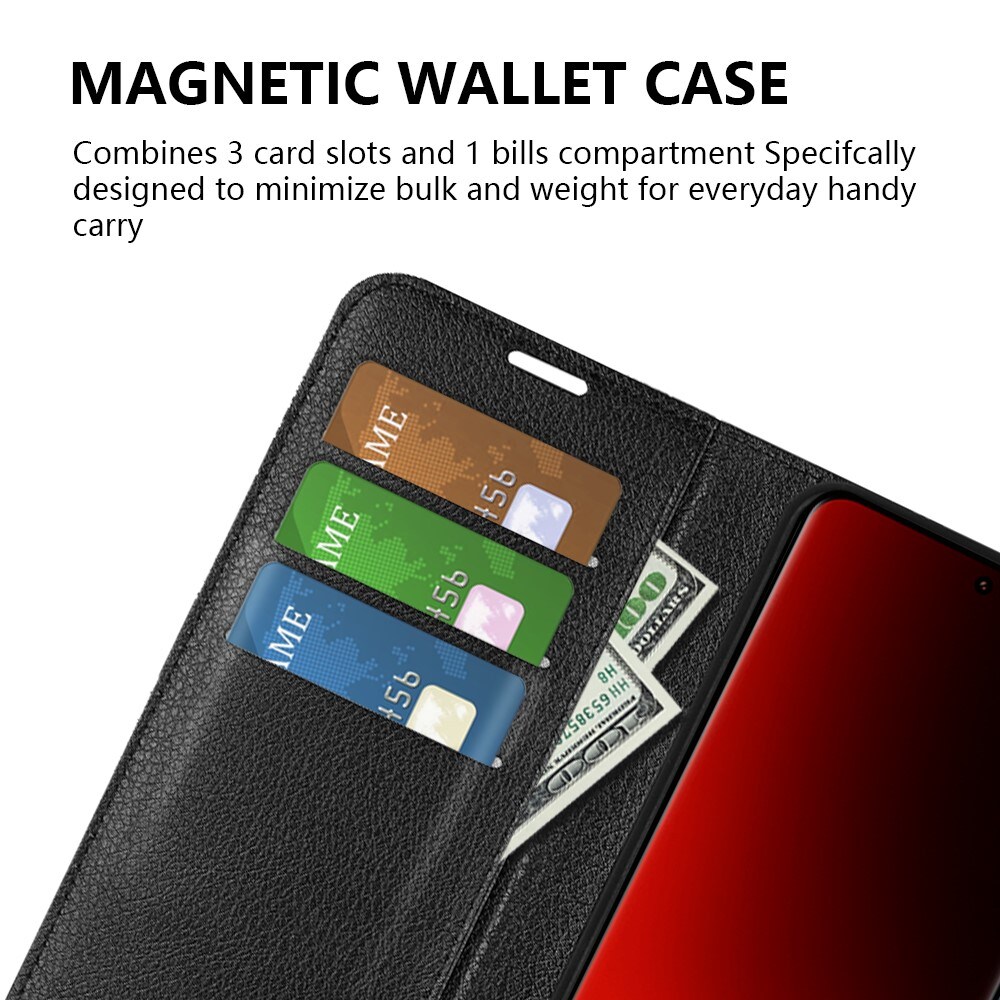 Xiaomi 13 Ultra Enkelt mobiletui, Sort