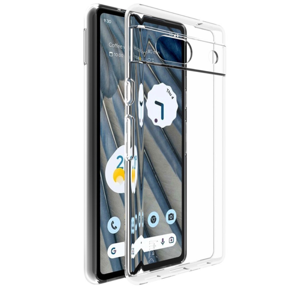Google Pixel 7a Cover i TPU, Gennemsigtig